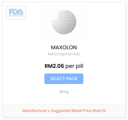 Maxolon 10mg Malaysia harga