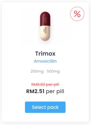 Trimox Malaysia harga