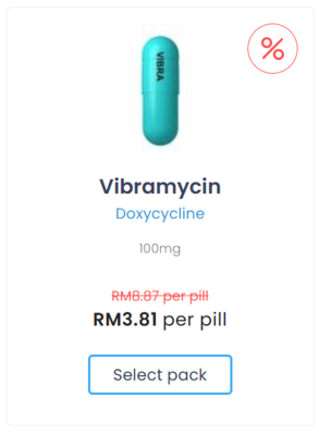 Vibramycin Malaysia harga